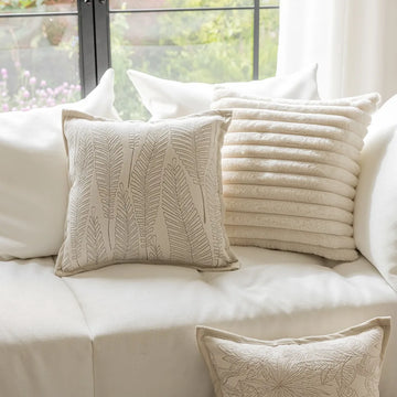 Cream Wind Sofa Pillow Cover Fashionable Nordic Style Living Room Decorative Pillow Bedside Cushion Bed Backrest Pillowcase