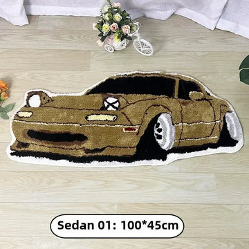 New home bedroom living room bedside coupe car plush carpet floor mat kitchen bathroom entry floor mat non-slip