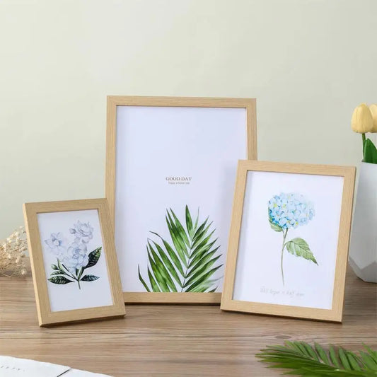 Multi Size Wall-mounted Display Frame Wooden Photo Frame High Quality Home Decorative Picture Frame DIY Photo Frame Easy To Hang