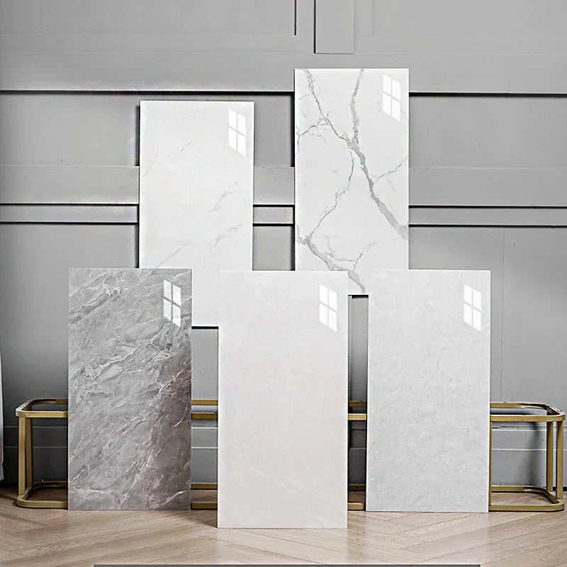 10pcs 3D Wall Sticker classic imitation marble Brick 30x60cm Surface PVC Wallpaper Self-Adhesive for Living Room Bedroom Bathroo