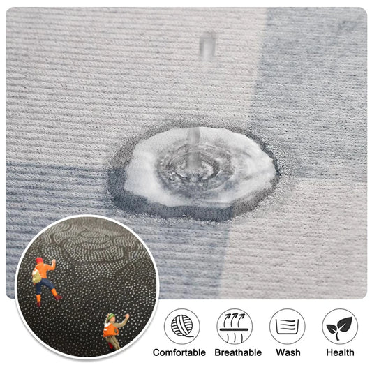 Floor Mat Water Anti Slip Absorbing Rug Kitchen Fashion Pattern Carpet Multi Functional Decoration Door Bathroom Mats Blanket