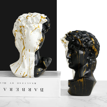 1 piece Nordic David character portrait resin sculpture sample room decor living room art figure home decor