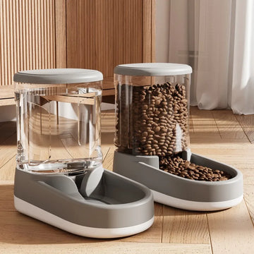 Dog water dispenser, cat automatic feeder, dog feeding, cat drinking water, flowing water, non plugged in kettle, pet supplies