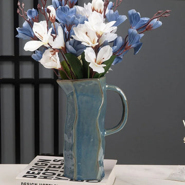 Ceramic Vases Home Decor Flower Arrangement Creative Living Room Foyer Dining Room Study Bedroom
