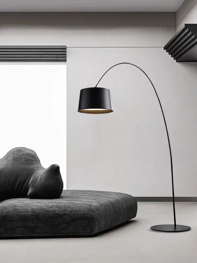 Modern Minimalist Led Floor Lamps Nordic Arc Living Room Sofa Stand Light Bedroom Bedside Lamp Decoration Home Lighting Fixtures
