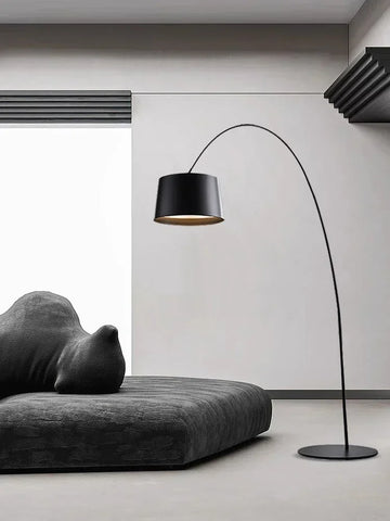 Modern Minimalist Led Floor Lamps Nordic Arc Living Room Sofa Stand Light Bedroom Bedside Lamp Decoration Home Lighting Fixtures