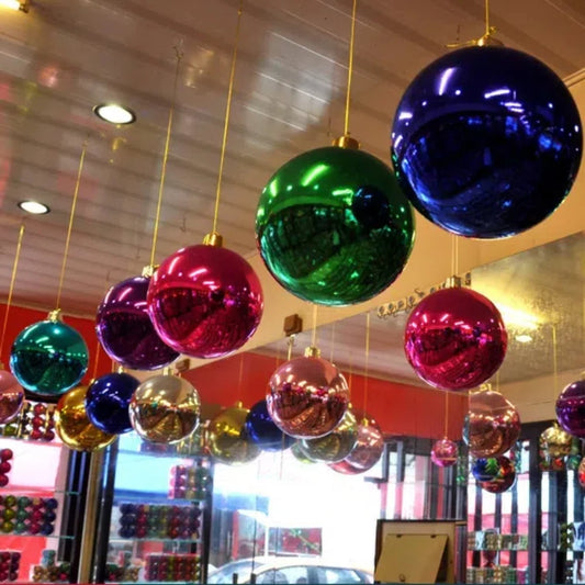 Christmas decorations Ball 15cm Decorative Ornaments Ideal For Shopping Malls And Hotels Christmas Colorful Ball Decorations