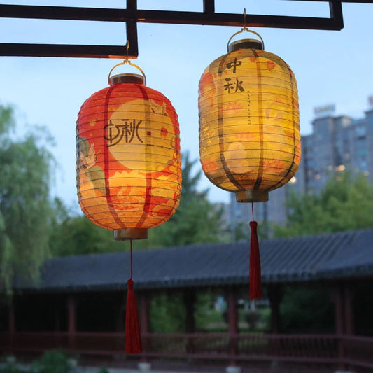 Chinese Mid-Autumn Festival Lantern DIY Material Bag Traditional Festival Lamp Japanese Lantern Wedding Room Decor Kid Toys Gift