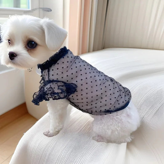 XS-2XL Summer Dog Clothes Pet Thin Sunproof Outift Breathable Vest T-shirt for Small Medium Large Dogs Breathable Pet Clothing