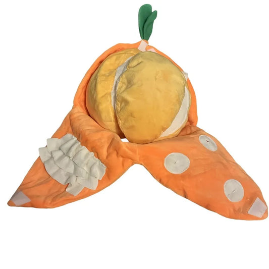 1pcs The Plush Dog Toy Orange Interactive Dog Toy Is Suitable for Small Dogs That Squeak Plush Gift Promote The Health of Dogs