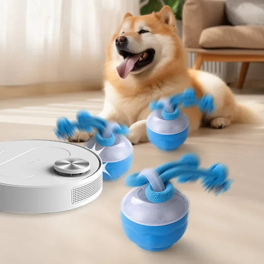 Barking - Inducing Dog Toy Ball with Teething and Chew - Resistant Features for Pets