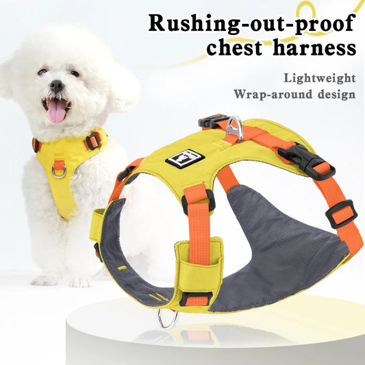 Dog Harness Waterproof Oxford Cloth Harnesses for Small Medium Dogs Lightweight Breathable Dog Vest Pet Dogs Supplies