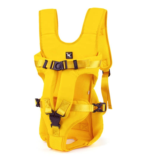 OODUDUOO Hug Style Chest Dog Carrier Backpack Large Portable Pet Carrier with Dual Shoulder Straps for Outdoor Hiking Travel
