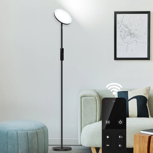 70" LED Torchiere Floor Lamp With Remote Control