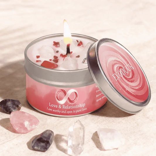 3OZ Love & Relationship Manifestation Scented Candle, Ideal Christmas Gift for Couples, Handmade candle gift for Halloween