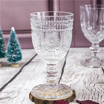 2pcs Sets Red Wine Glass 260ml/300ml Vintage Champagne Glass Party Creative Cocktail Cup Classic Foreign Wine Cup Bar Glassware