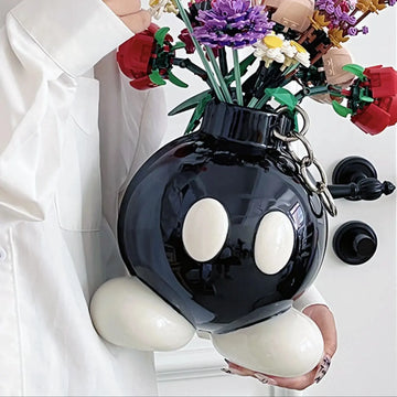 1Pc Original High-Looking (Boom) Ceramic Vase, Bomb Vase, Ins Style Home Decoration Ornaments Living Room Corridor Entrance Balcony