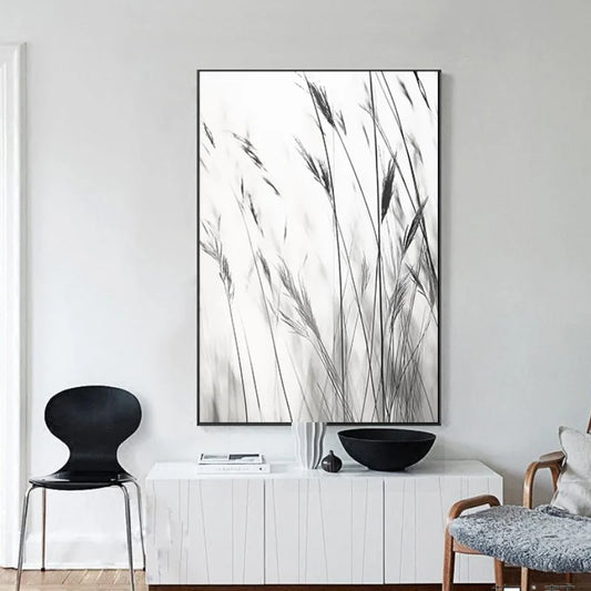 Modern Minimalist Botanical Poster Ivy Dandelion Fern Olive Branch Painting Canvas Print Floral Wall Art Living Room Home Decor
