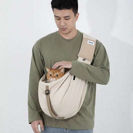 Pet Travel Tote Crossbody Outdoor Backpacks Cat Carrier Bag Travel Backpack for Cats Breathable Cat Carrying Bag Pet Supplie