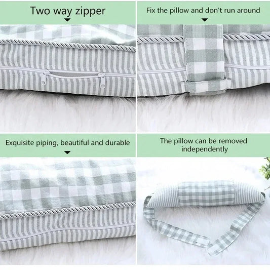 Cozy Sleeping Pet Cat Bed Cushion Soft Lounger Pet Bed House for Dogs Cats Sofa Warm Puppy Kennel Mat Dog Mattress Pet Supplies