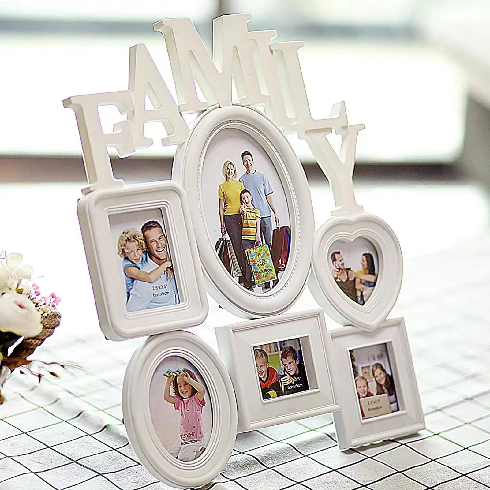 Home Decorative Family Photo Frames Wall Hanging Combination Picture Frame for Photo Picture Display