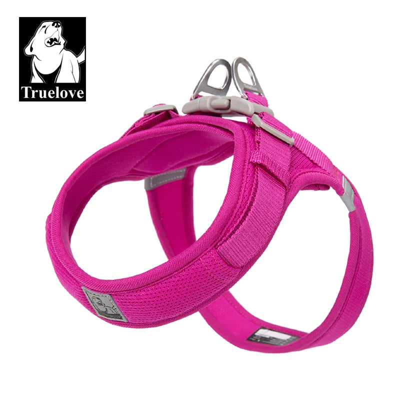 Truelove Easy to Take-on Dog Harness Soft Material Fashion Design Adjustable Reflective Pet Har TLH3013 TLH30131