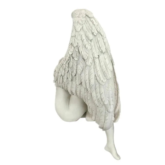 Creative Sculpture Decoration Redemption Angel Statue Jewelry Redemption Statuette Religious Garden Home Decoration Display