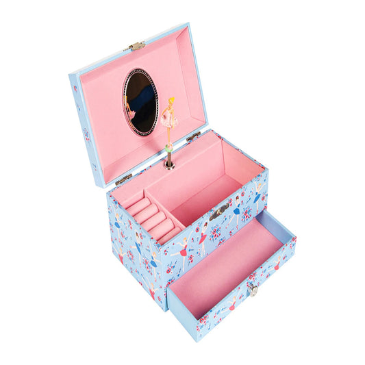 7 inch Dance Ballet Girl Music Box Jewelry Storage Box Birthday Christmas Gift Vintage Music Boxes for Birthday Party