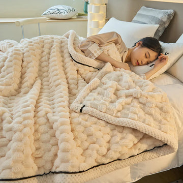 Turtle Velvet Spring Autumn Warm Blankets for Bed Soft Fluffy Comfortable Coral Velvet Throw Blanket Sofa Single Double Blanket
