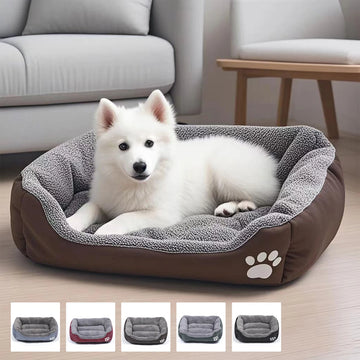 Sofa Dog Bed for Small Medium Large Dogs Pomeranian Chihuahua Square Sleeping Cat Bed Washable Soft Dog Pad Cat Pad