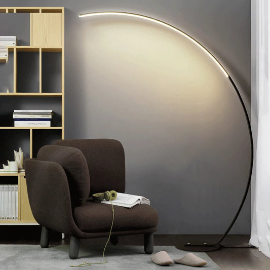 Minimalist Modern Led Floor Lamp Living Room Home Decor Light Fixture Indoor Lighting Sofa Lamp Bedroom Bedside Lamp Floor Lamps