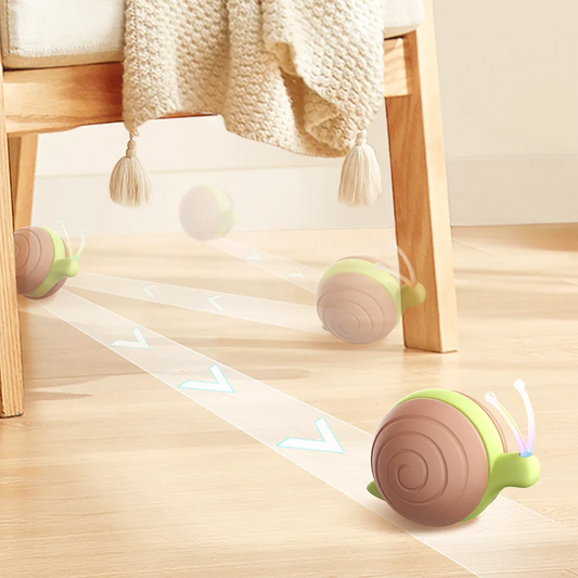 LMZOE  Smart interactive ball for Cats toys  Wicked Snail Electronic Motion-Activated Cat automatic toy for cat