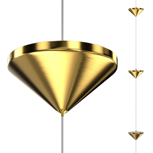 Modern Ceiling Light Living Room Hallway Wall Light Floor Lamp Cone Art Decorative Hanging Cable Floor Lamp for Bedroom Indoor D