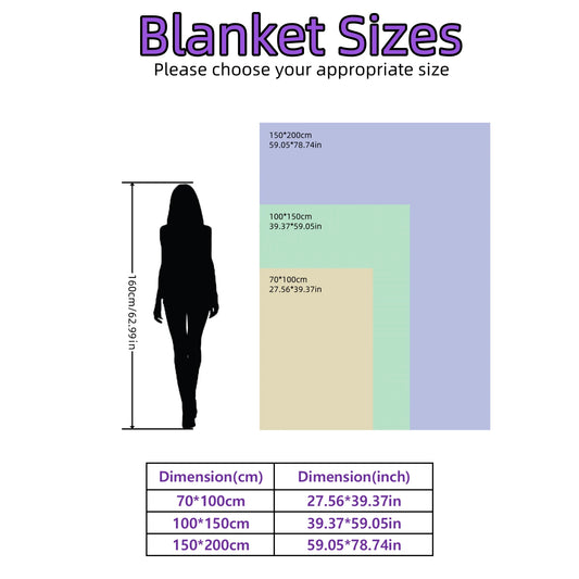1PC Cozy Flannel Throw For Bed, Couch, Travel, And Outdoor Use - Versatile, Extra Warm, And Air-Conditioning Friendly Wrap