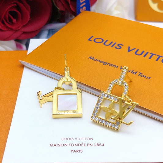 Éclat Monogram – Boucles d’Oreilles Joaillières